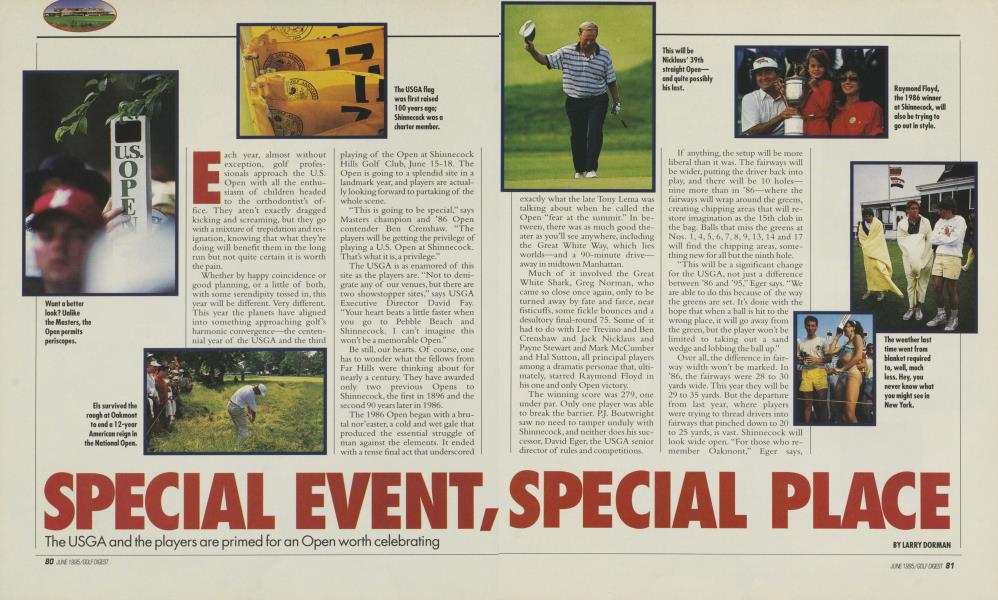 SPECIAL EVENT, SPECIAL PLACE