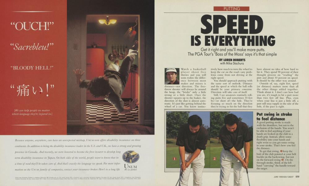 SPEED IS EVERYTHING