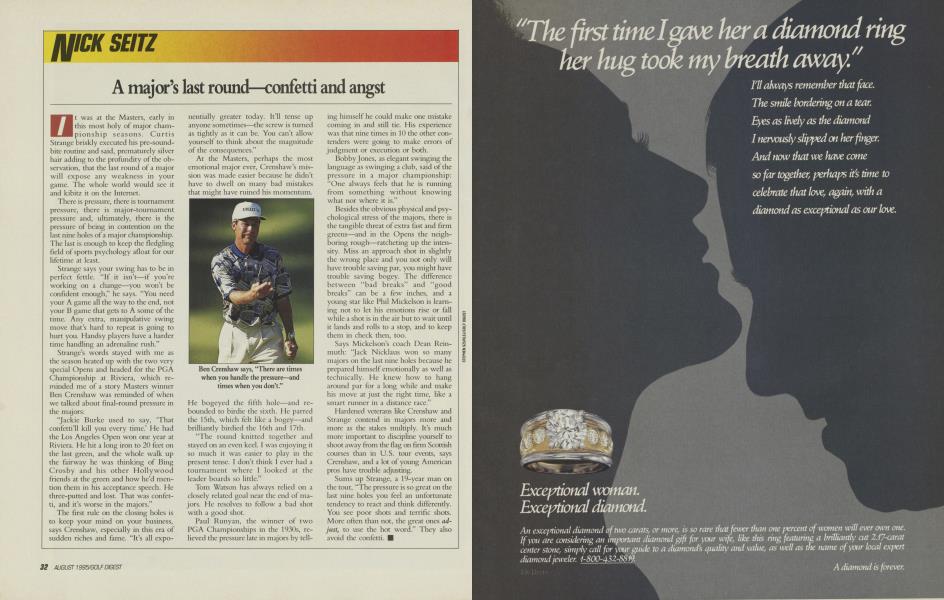 A major’s last round—confetti and angst