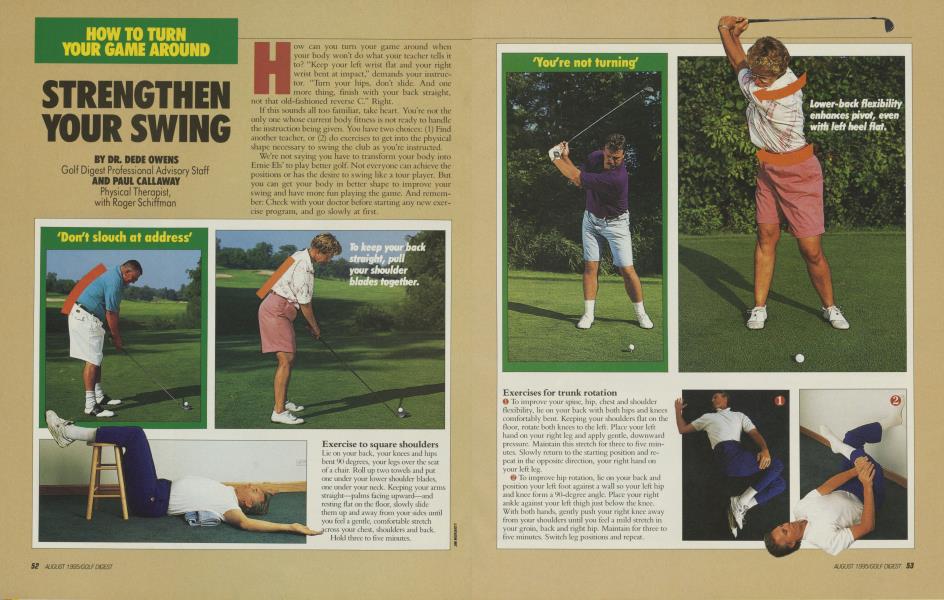 STRENGTHEN YOUR SWING