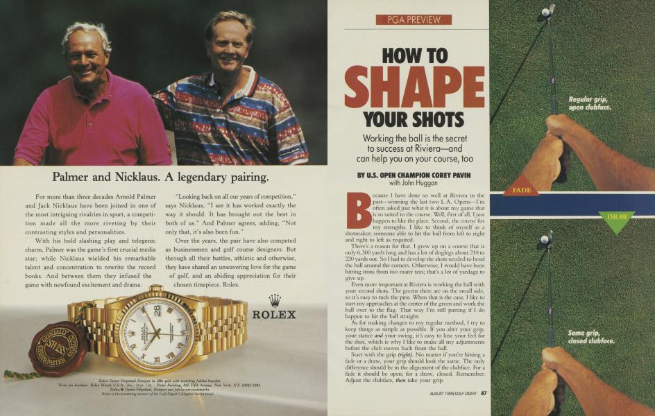 HOW TO SHAPE YOUR SHOTS