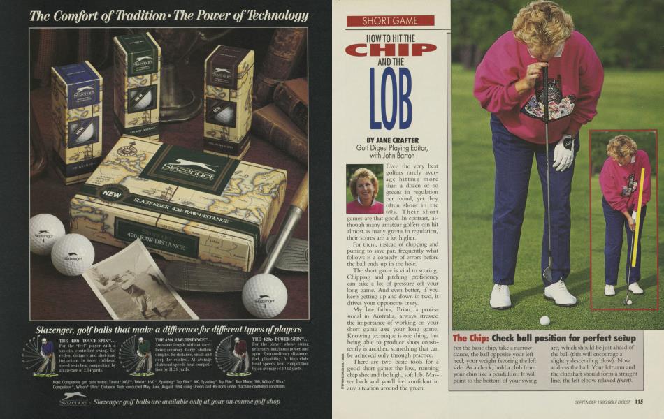 HOW TO HIT THE CHIP AND THE LOB