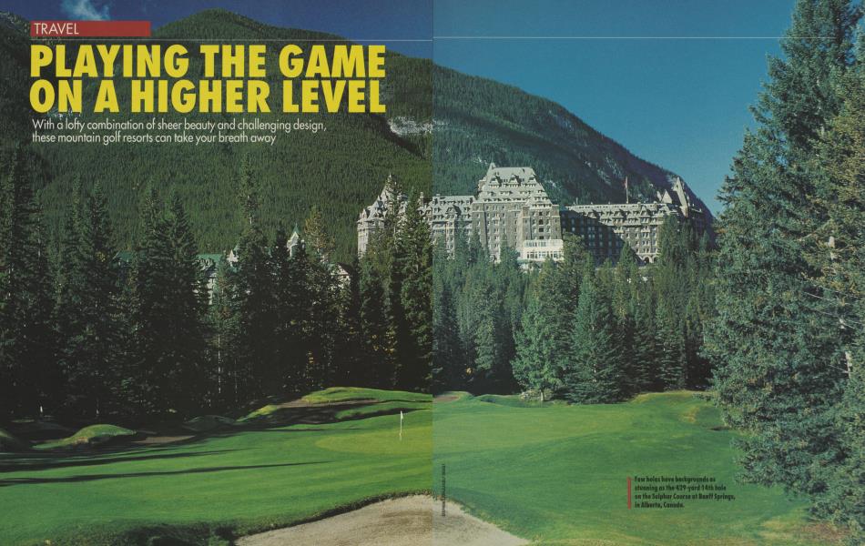 PLAYING THE GAME ON A HIGHER LEVEL