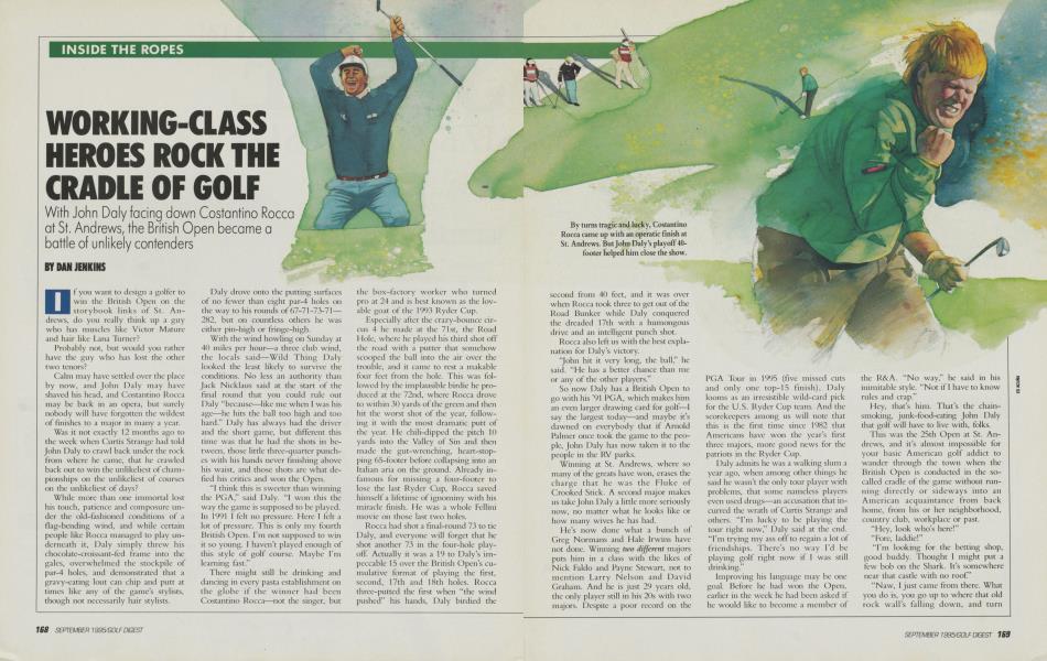 WORKING-CLASS HEROES ROCK THE CRADLE OF GOLF