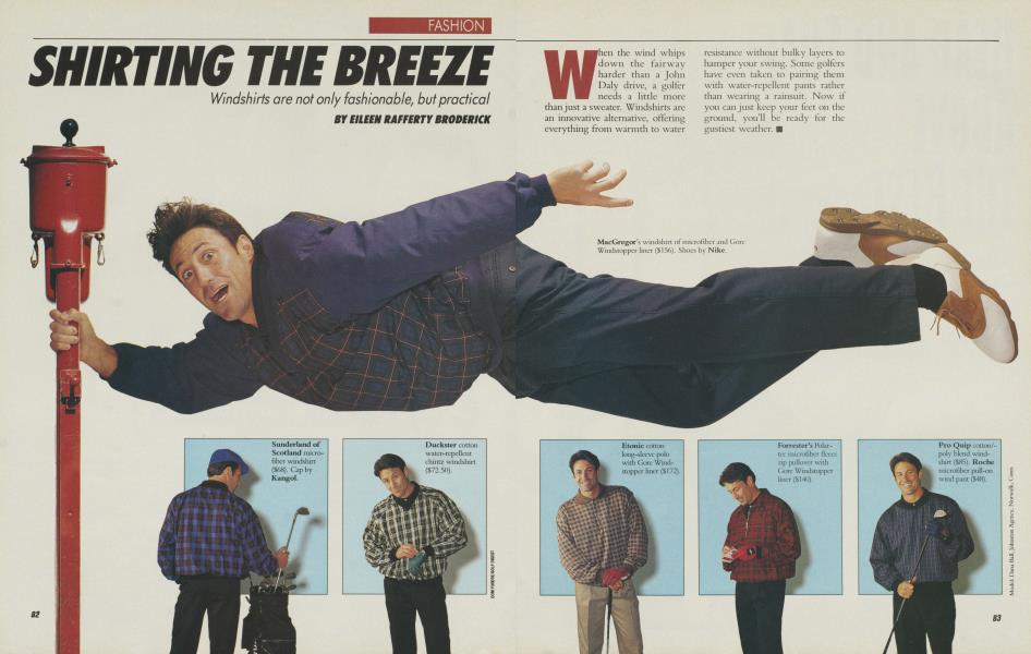 SHIRTING THE BREEZE