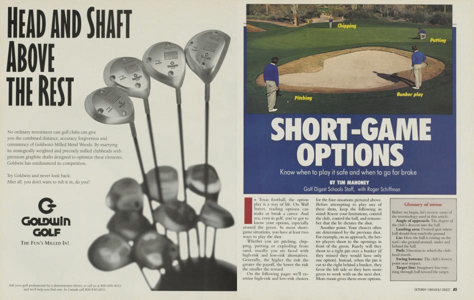 SHORT-GAME OPTIONS