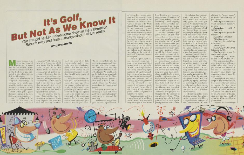 It's Golf, But Not As We Know It