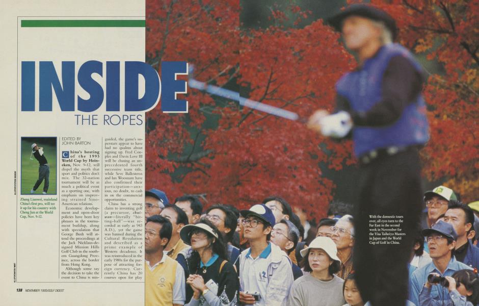 INSIDE THE ROPES