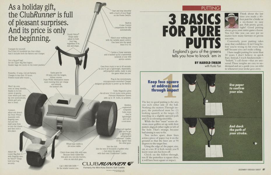 3 BASICS FOR PURE PUTTS