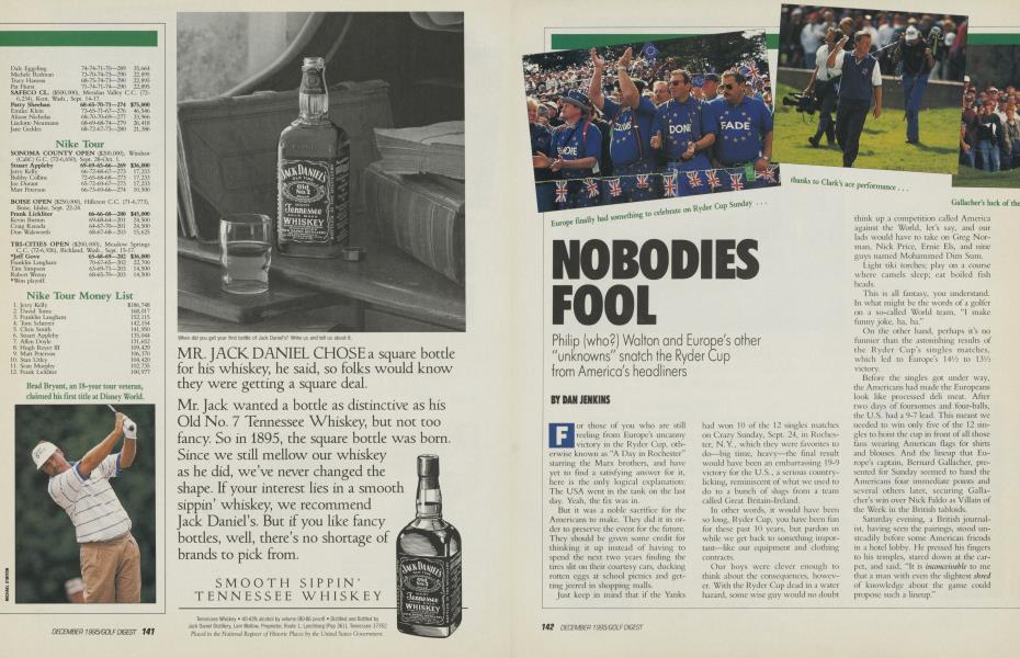 NOBODIES FOOL
