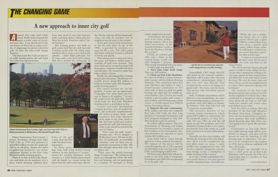 A new approach to inner city golf