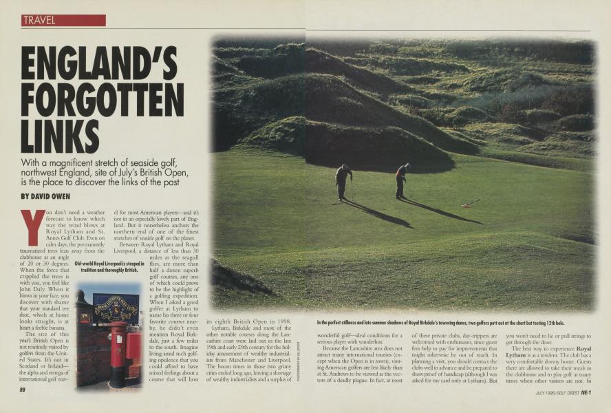 ENGLAND'S FORGOTTEN LINKS