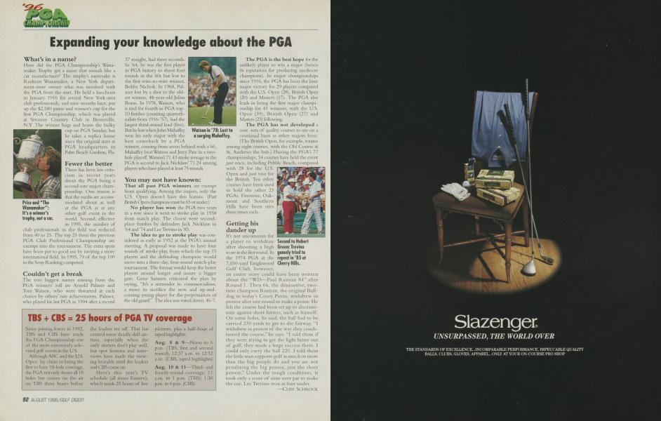 Expanding your knowledge about the PGA