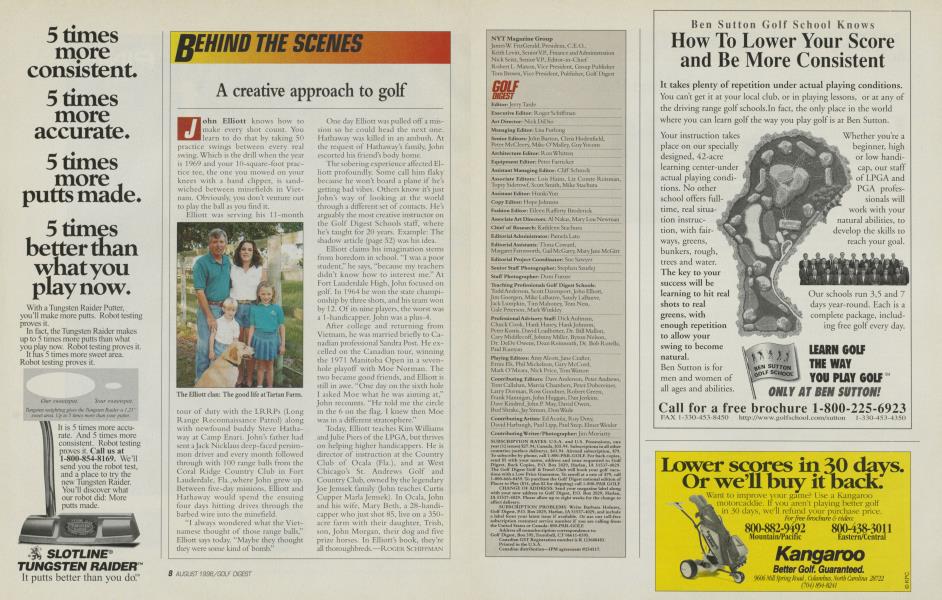 A creative approach to golf