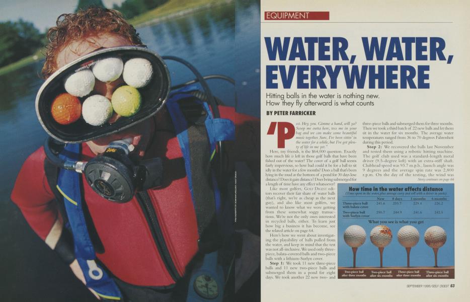 WATER, WATER, EVERYWHERE