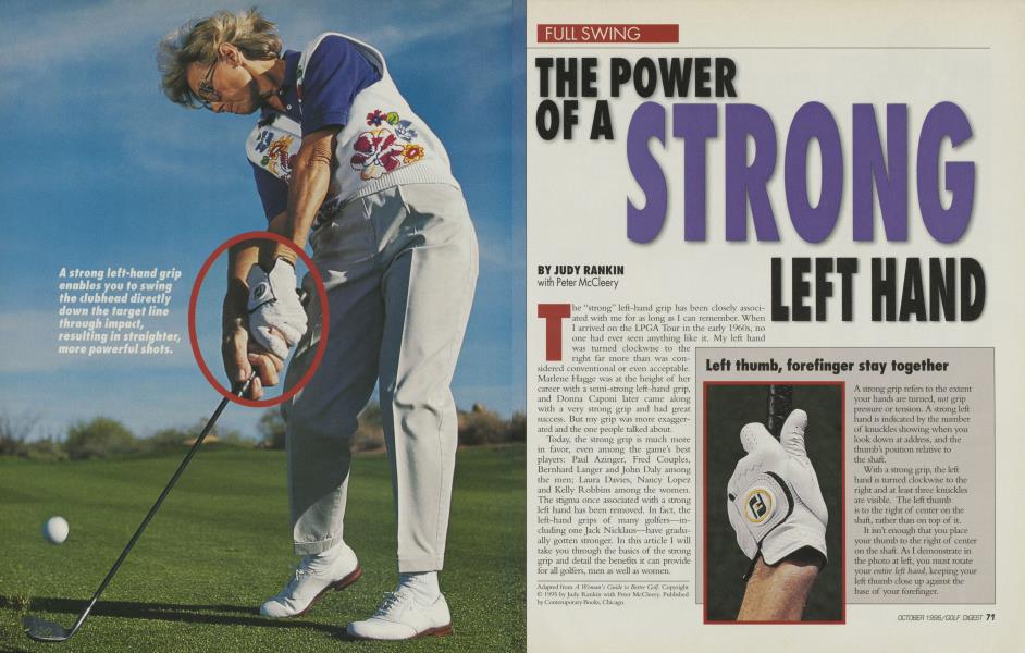 THE POWER OF A STRONG LEFT HAND