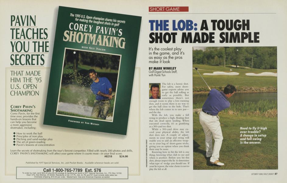 THE LOB: A TOUGH SHOT MADE SIMPLE