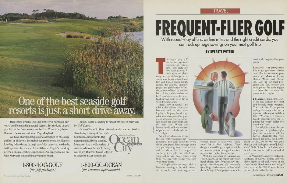 FREQUENT-FLIER GOLF