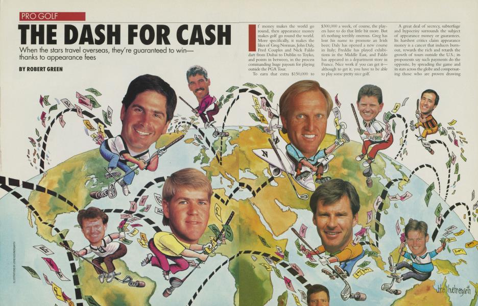 THE DASH FOR CASH