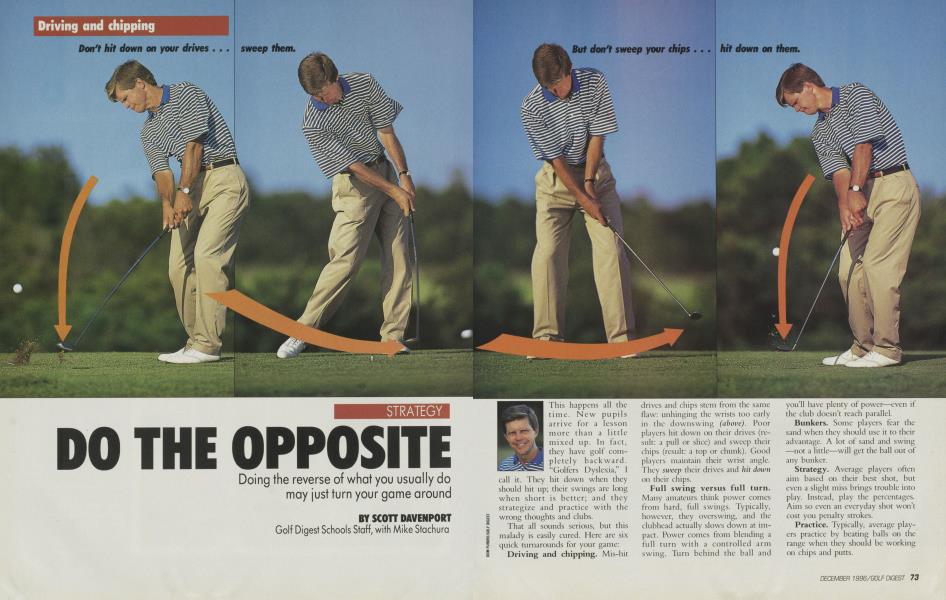 DO THE OPPOSITE