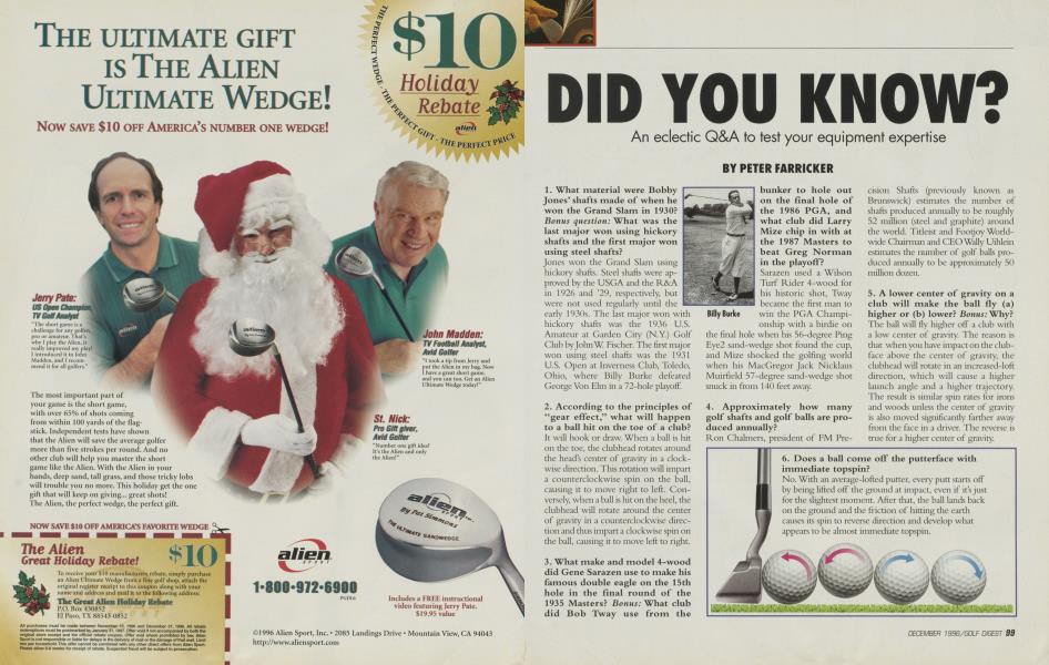 DID YOU KNOW?