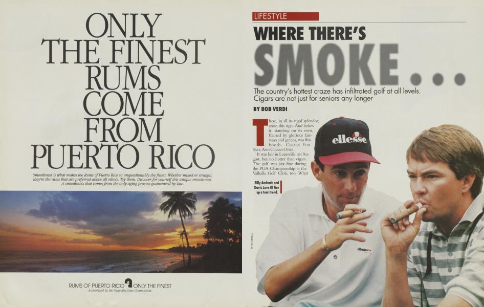 WHERE THERE'S SMOKE...