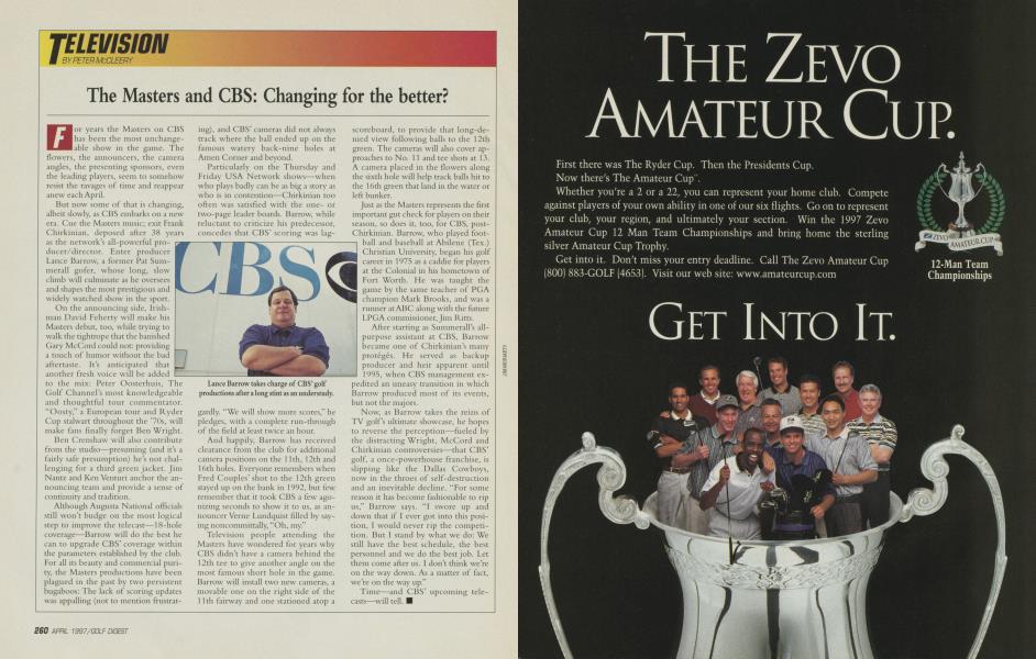 The Masters and CBS: Changing for the better?