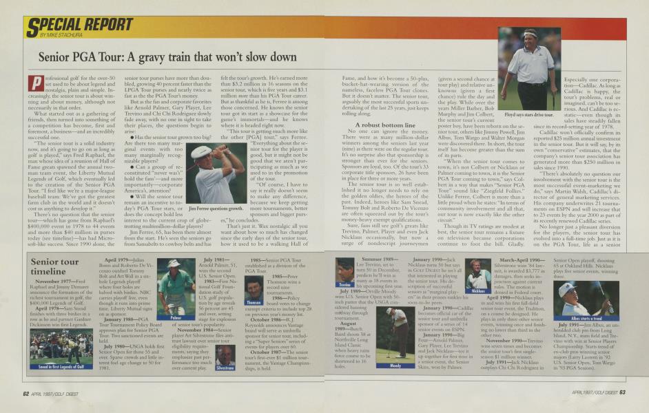 Senior PGA Tour: A gravy train that won’t slow down