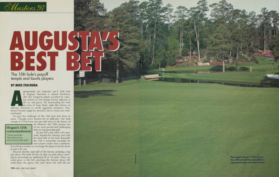 AUGUSTA'S BEST BET
