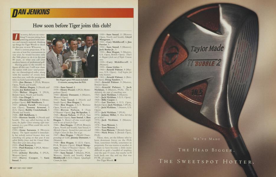 How soon before Tiger joins this club?