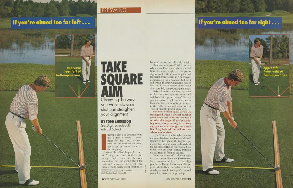 TAKE SQUARE AIM