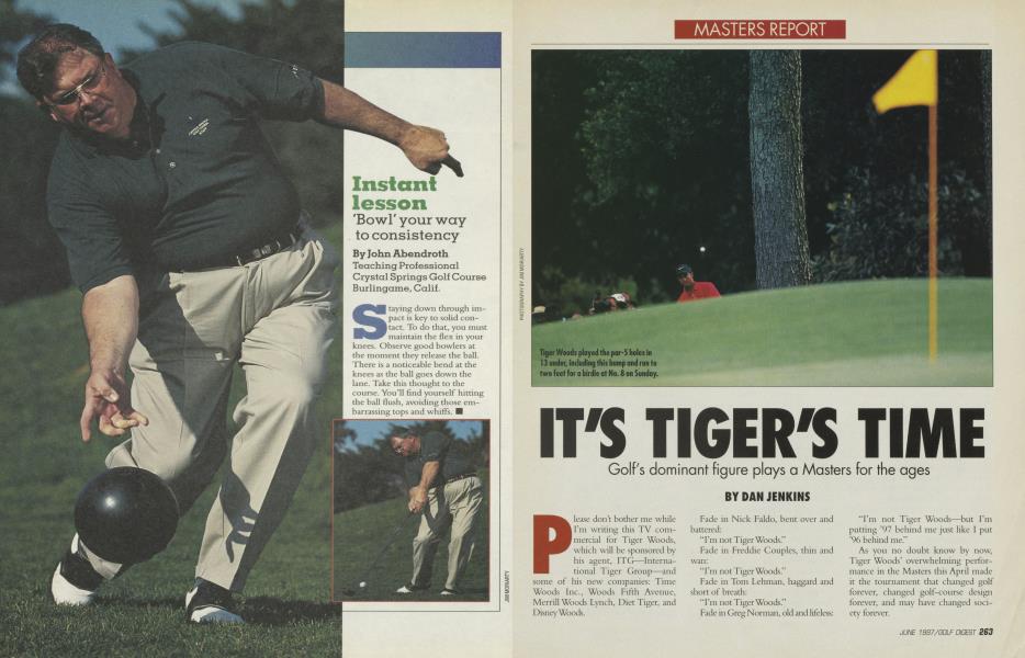 IT'S TIGER'S TIME
