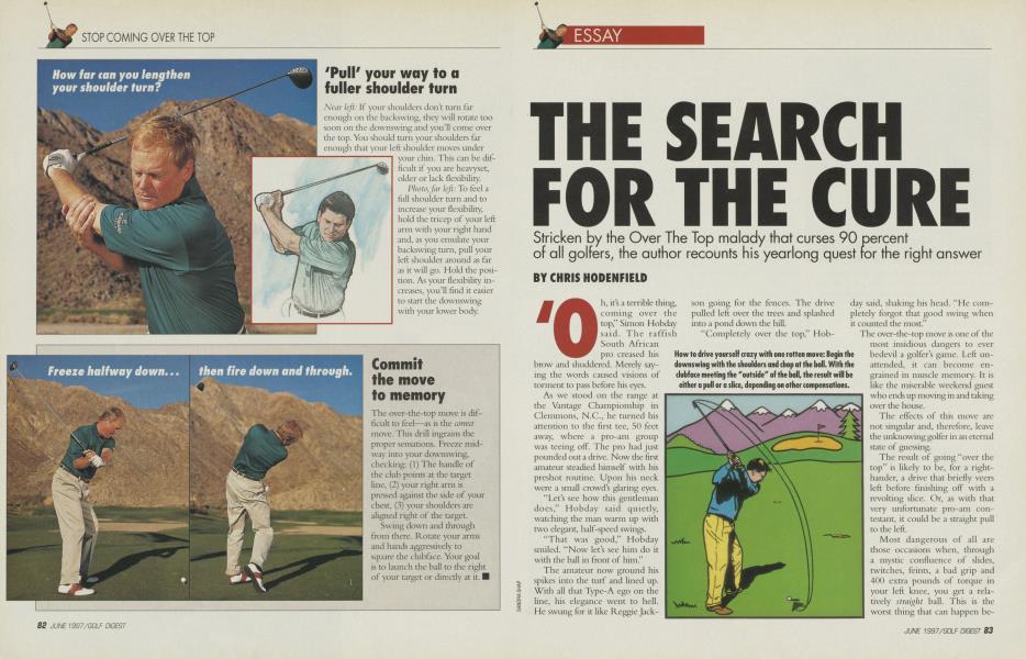 THE SEARCH FOR THE CURE | Golf Digest | JUNE 1997