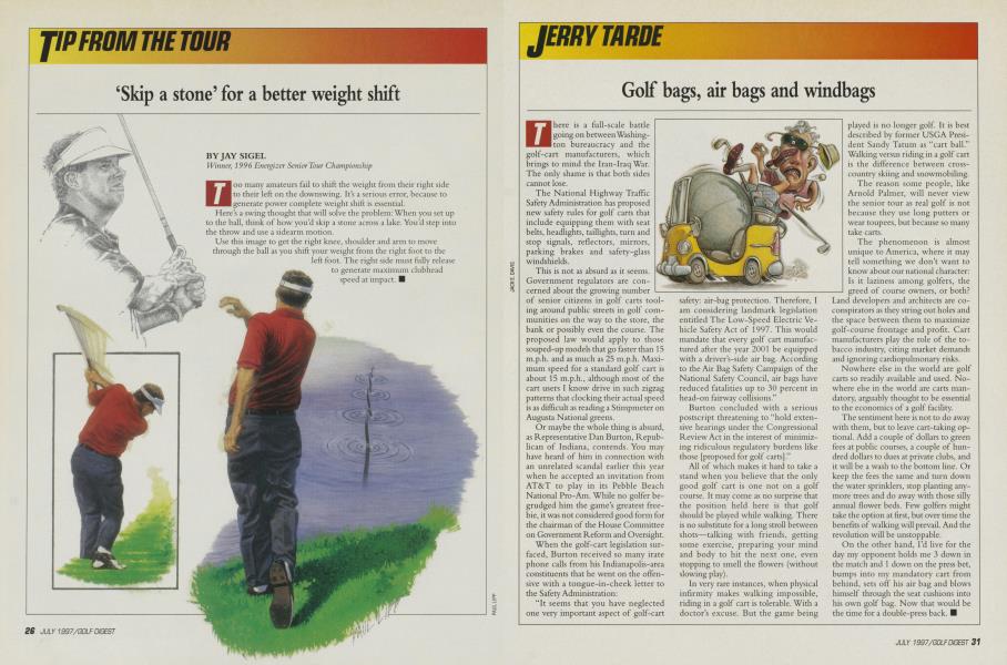 ‘Skip a stone’ for a better weight shift
