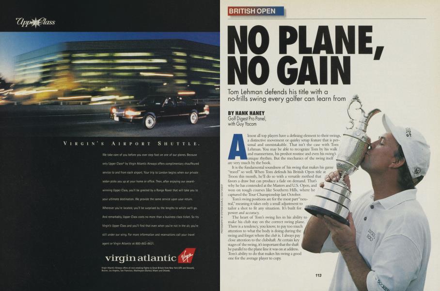 NO PLANE, NO GAIN