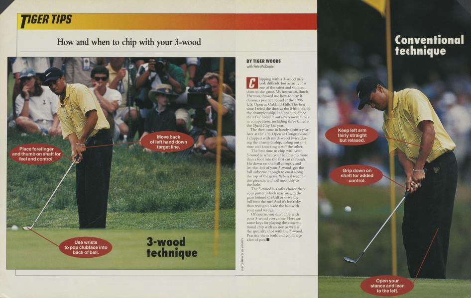 How and when to chip with your 3-wood