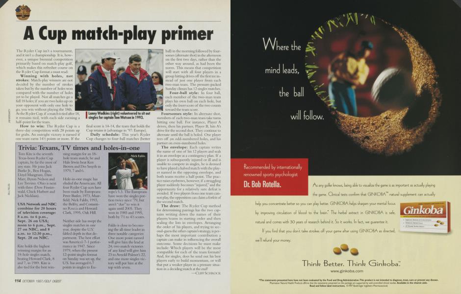 A Cup match-play primer