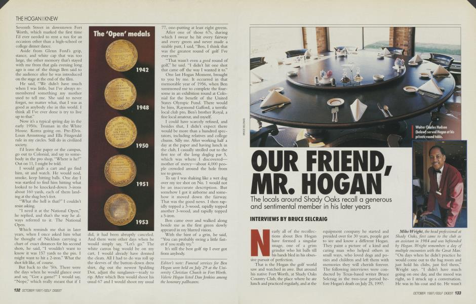 OUR FRIEND, MR. HOGAN