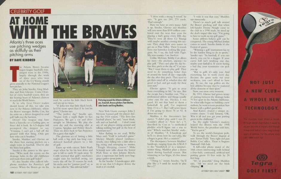 AT HOME WITH THE BRAVES