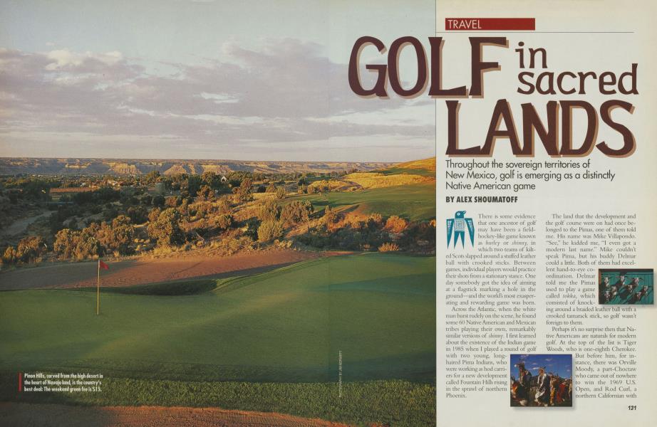 GOLF in sacred LANDS