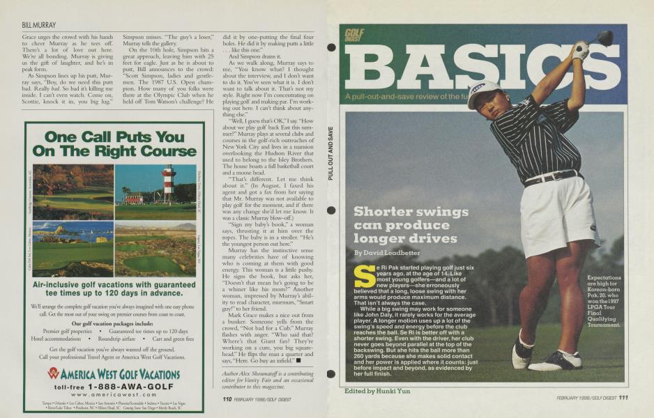 GOLF DIGEST BASICS