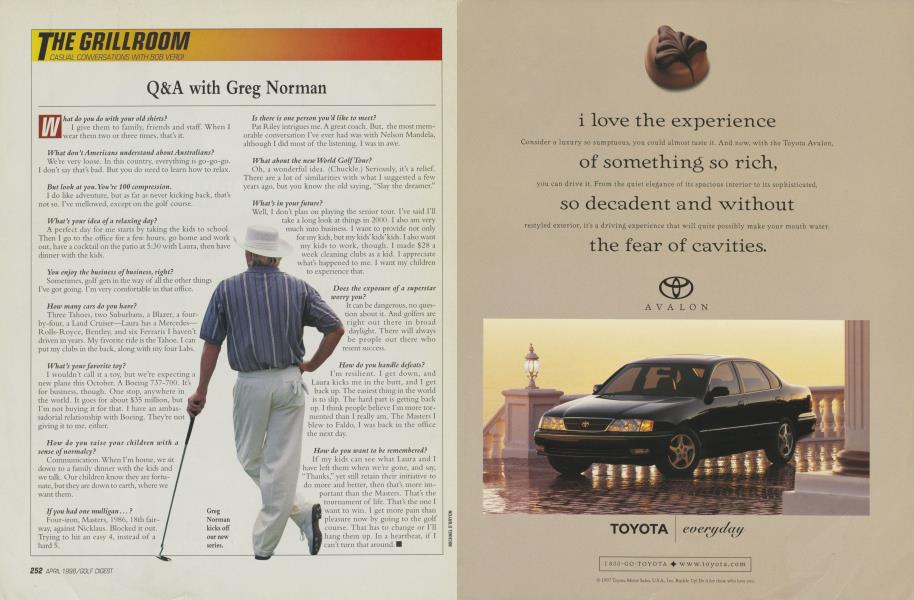 Q&A with Greg Norman