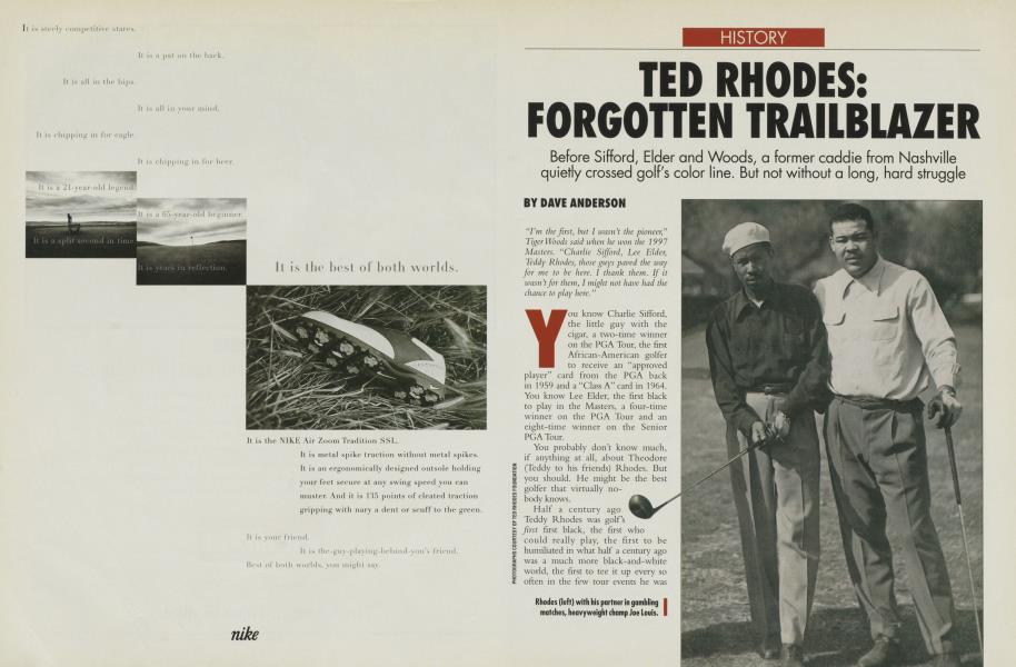 TED RHODES: FORGOTTEN TRAILBIAZER