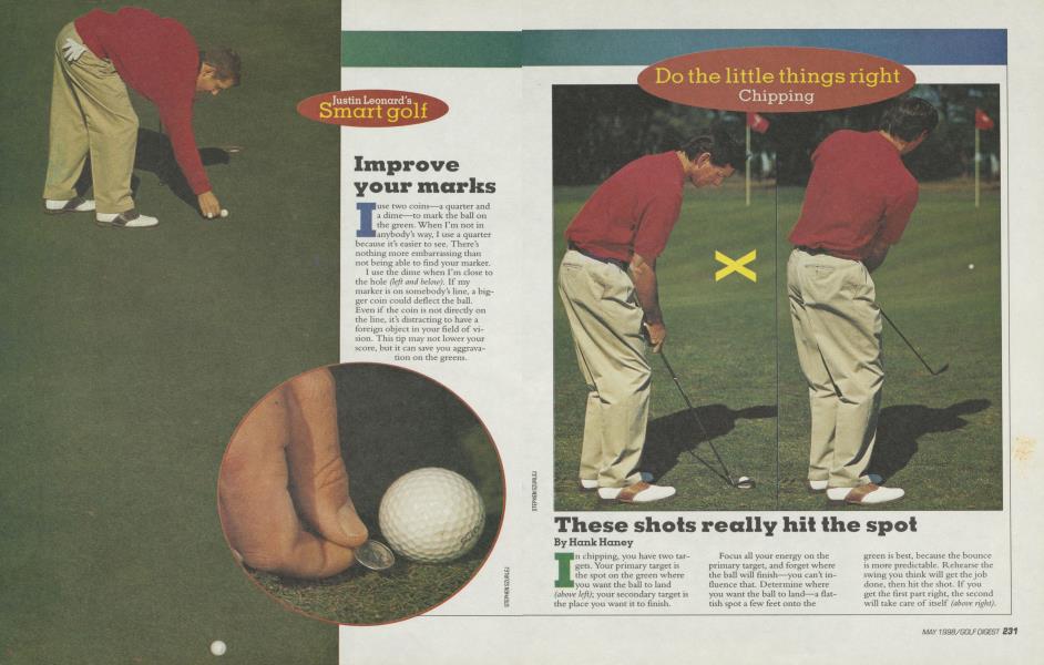 Justin Leonard's Smart golf