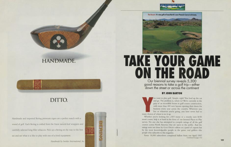TAKE YOUR GAME ON THE ROAD