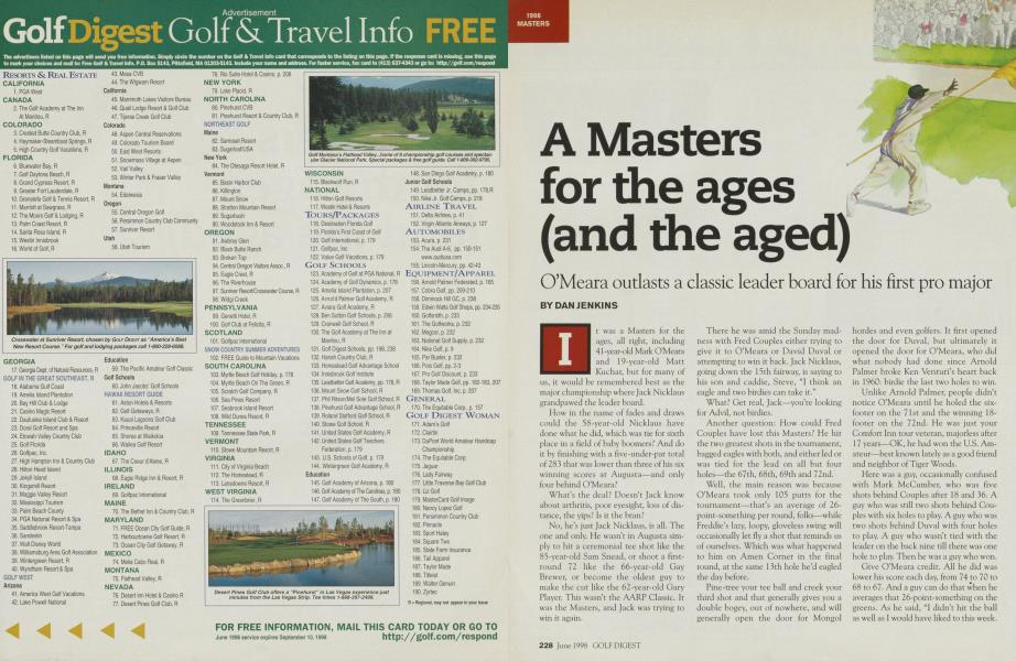 A Masters for the ages (and the aged)