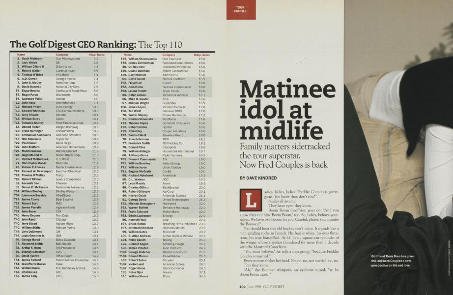 Matinee idol at midlife