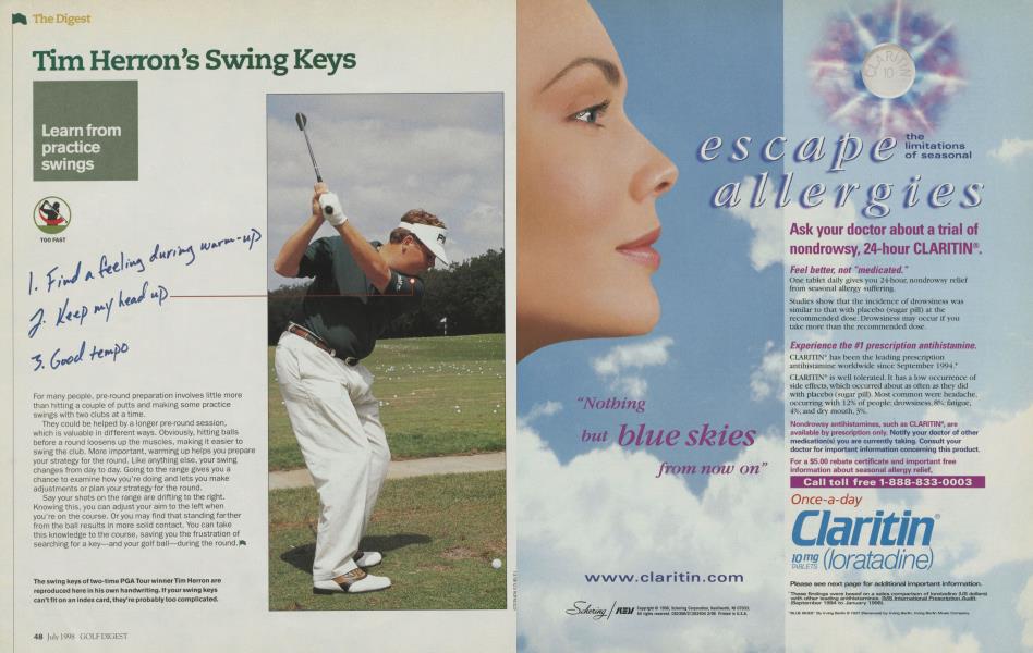 Tim Herron’s Swing Keys