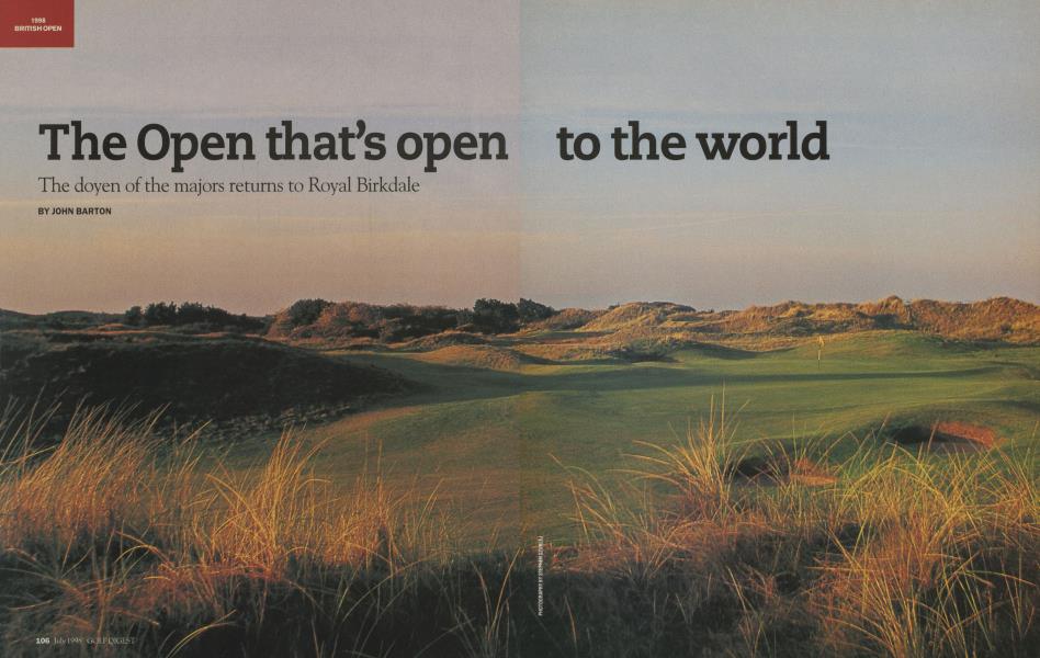 The Open that's open to the world