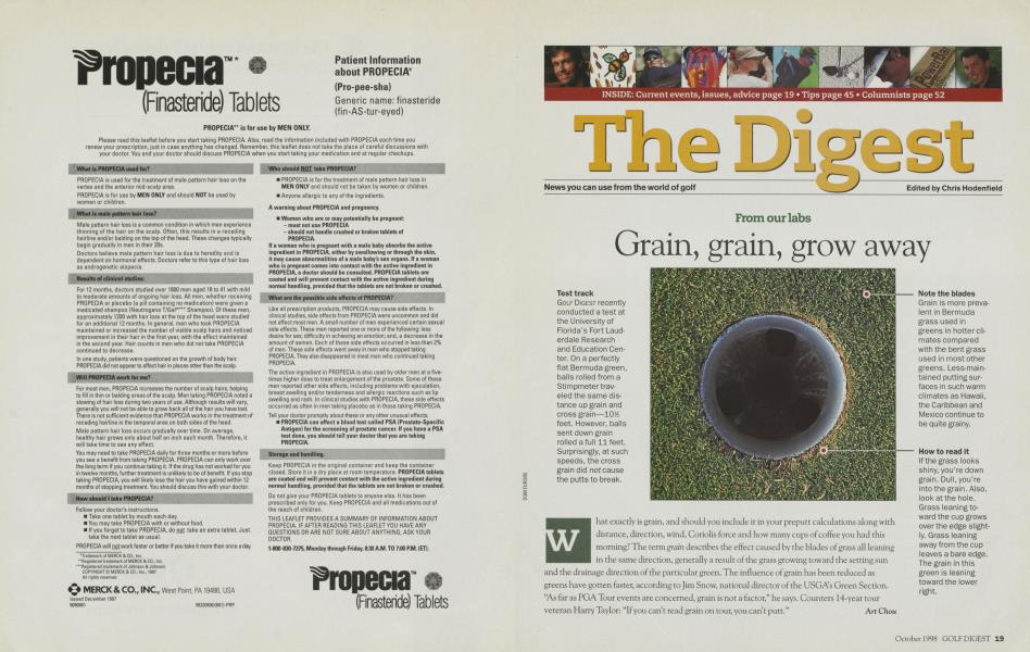 From our labs Grain, grain, grow away